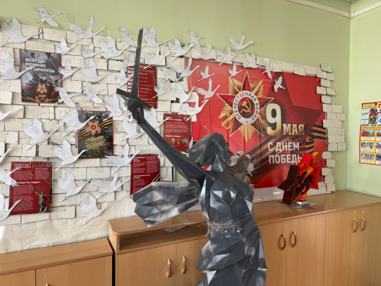 Стена памяти в 6 А классе.